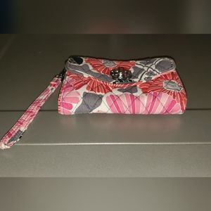 Vera Bradley Cheery Blossoms Wallet. Preowned.